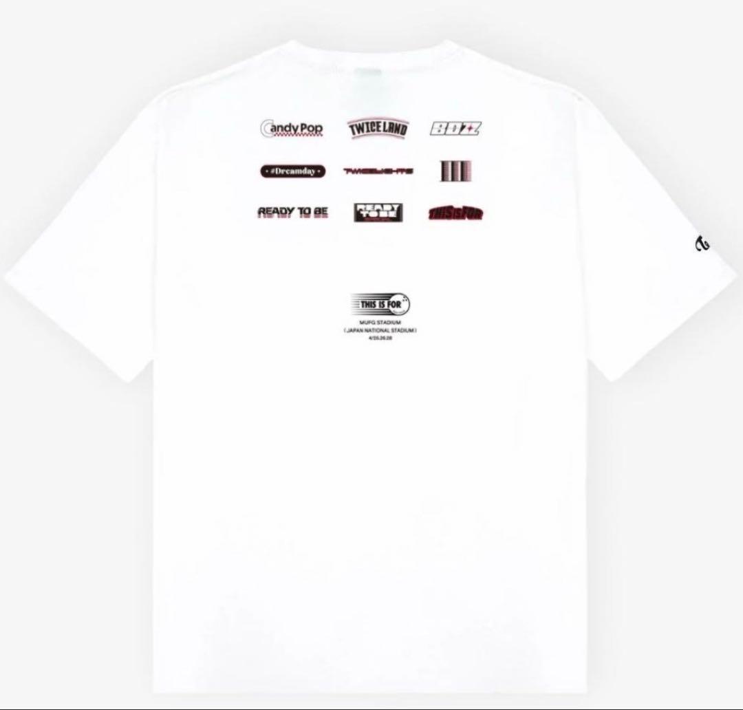TWICE THISISFOR ポップアップ 国立 Tシャツ Lサイズ