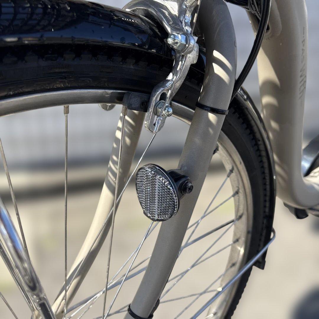 YAMAHA PASwith電動アシスト自転車 前面バスケット付き美品