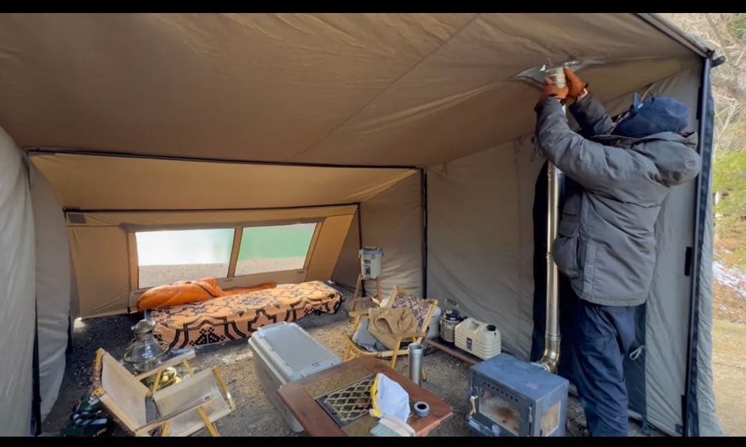 16ft ルートベーステント　軍幕　ベイカーテント　root base tent