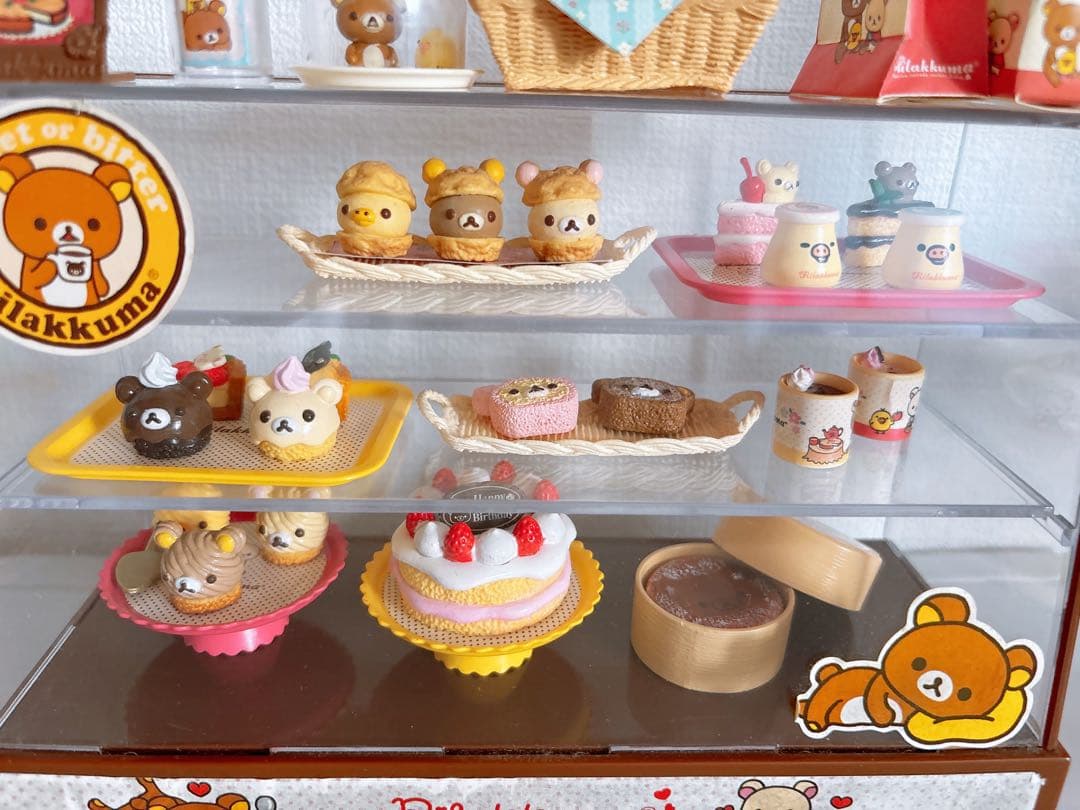 リラックマ ショーケース ふんわりケーキ屋さん ショーケース など まとめ売り
