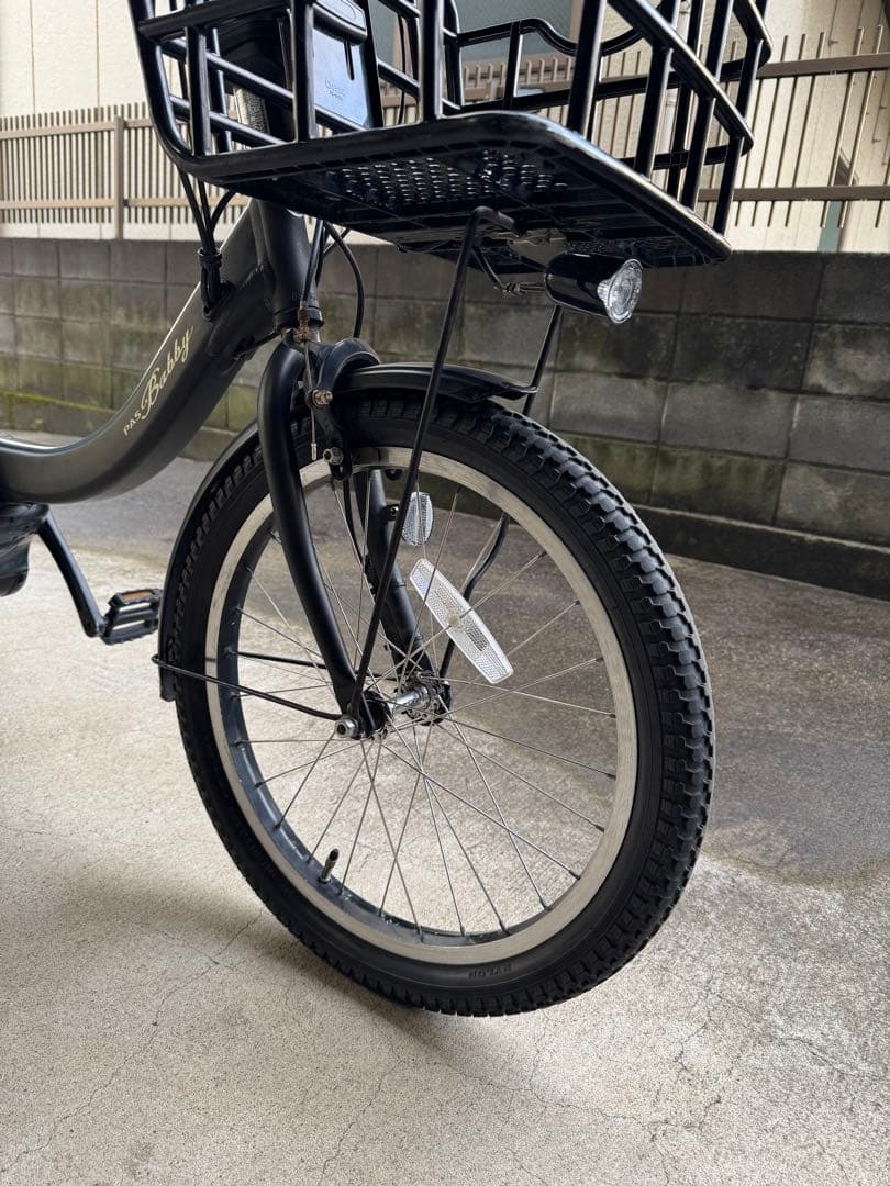 パス電動アシスト自転車 チャイルドシート、バッテリー、充電器付属