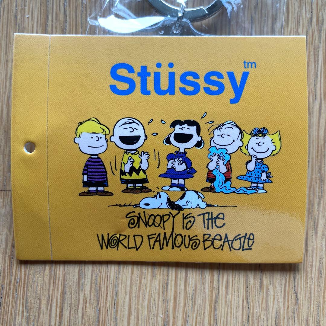 STUSSY Snoopy アクリルキーホルダー