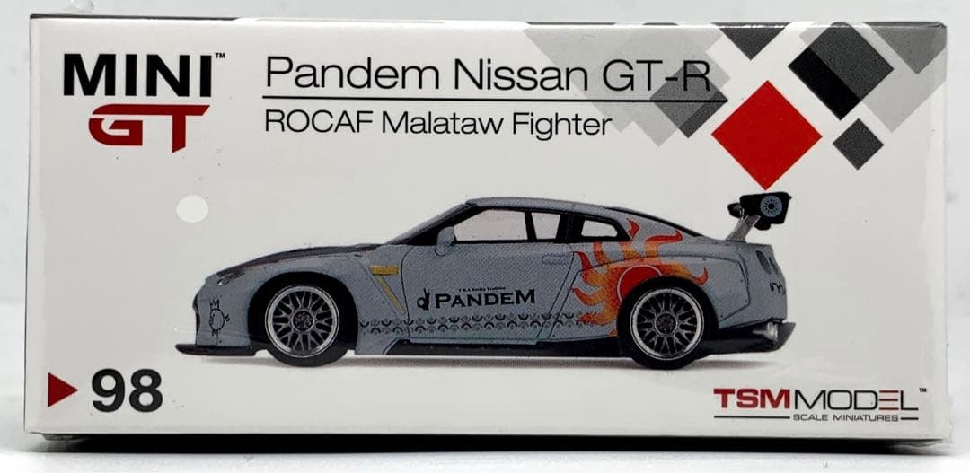 MINI GT パンデム 日産 GT-R ROCAF LHD 台湾限定 TSM