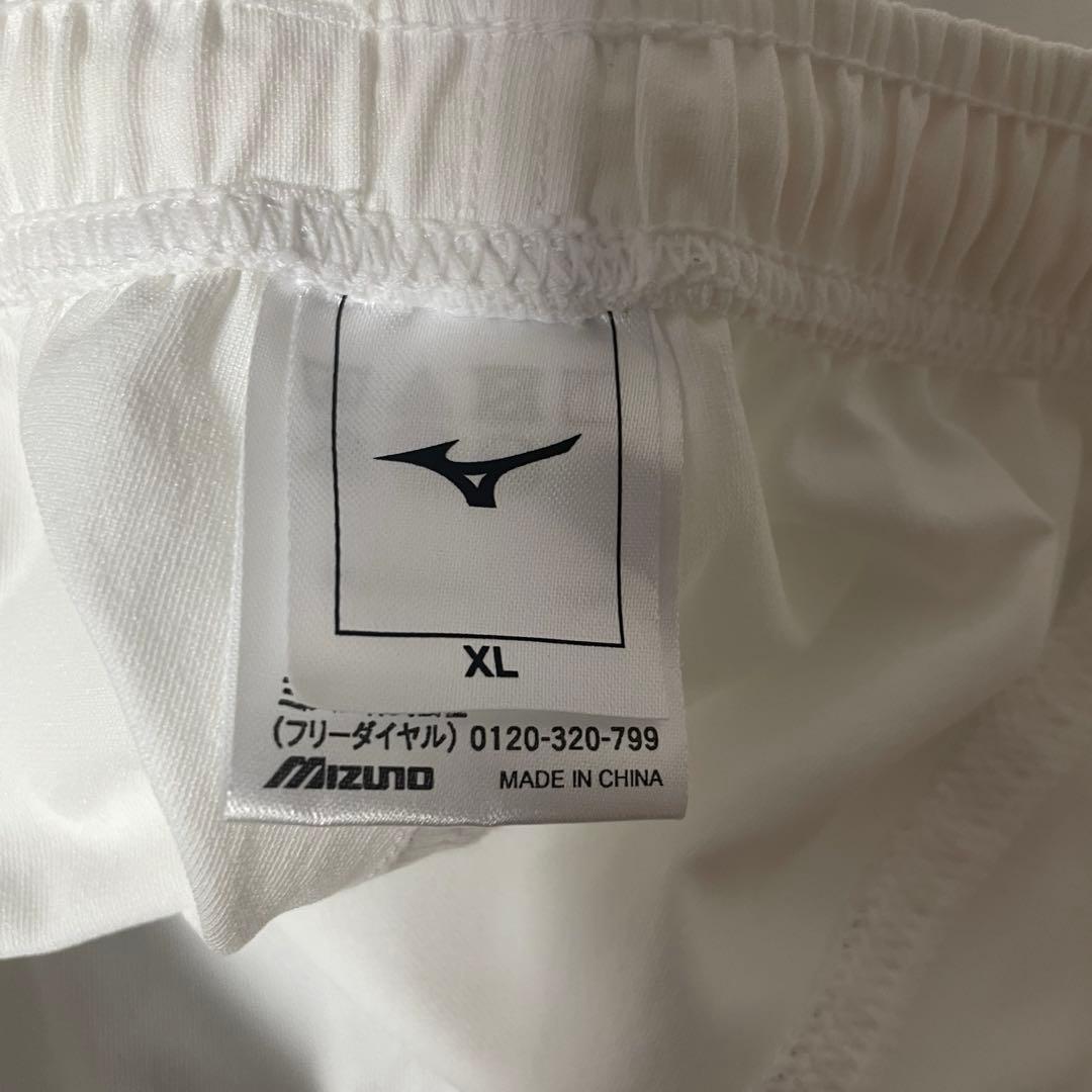 仙台育英ラグビー　公式戦用　Mizuno ホワイト ラガーパンツ XL