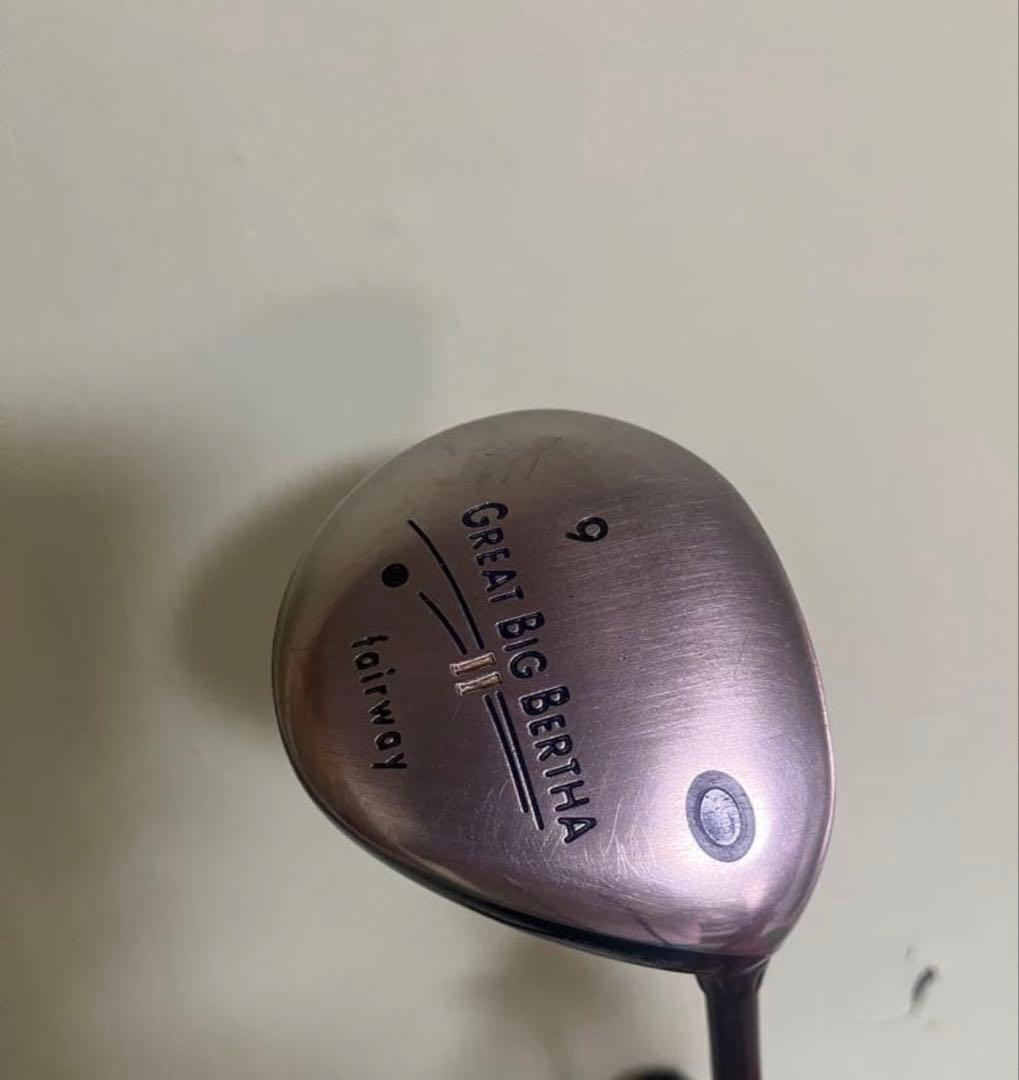 レディース　キャロウェイ　FW 4.7.9W 3本セット