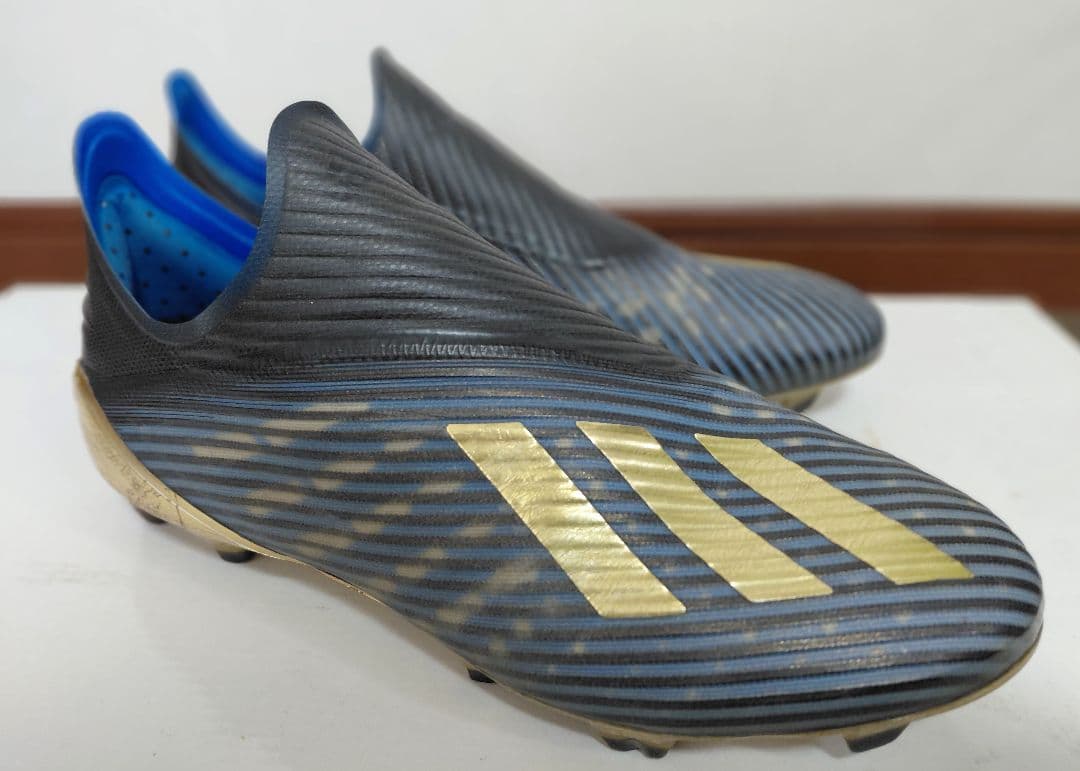 adidasアディダス エックスX19+ FG 軽量スパイク限定プレミアムモデル