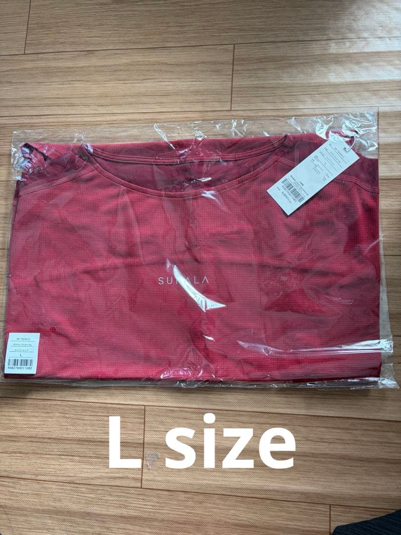 SUKALA アクティブシアーTee レディースＬサイズ　コッパーレッド