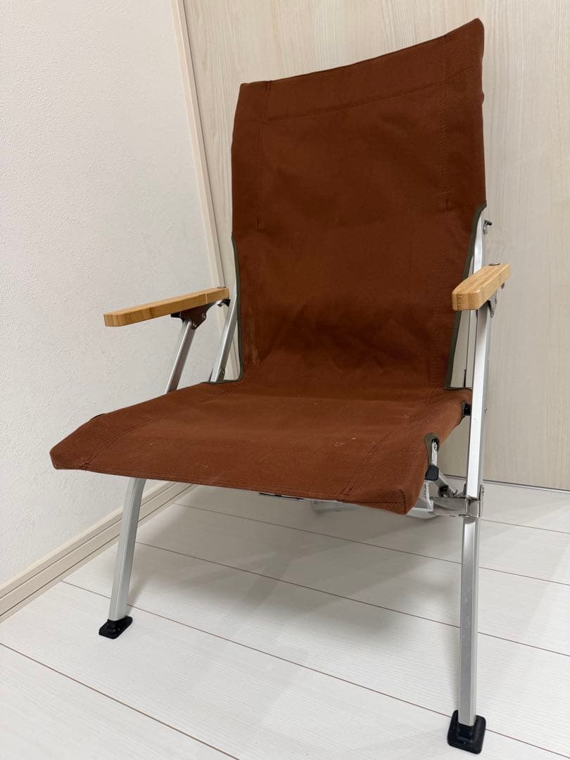 値下げ中【使用回数3回】 peak スノーピークローチェア30 ブラウン