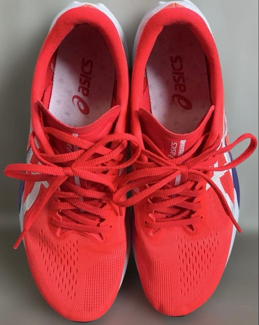 ASICS MAGIC SPEED4 27.5cm フラッシュレッド ランニング