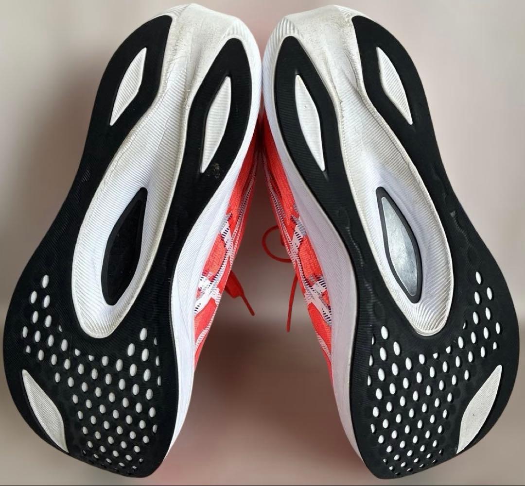 ASICS MAGIC SPEED4 27.5cm フラッシュレッド ランニング