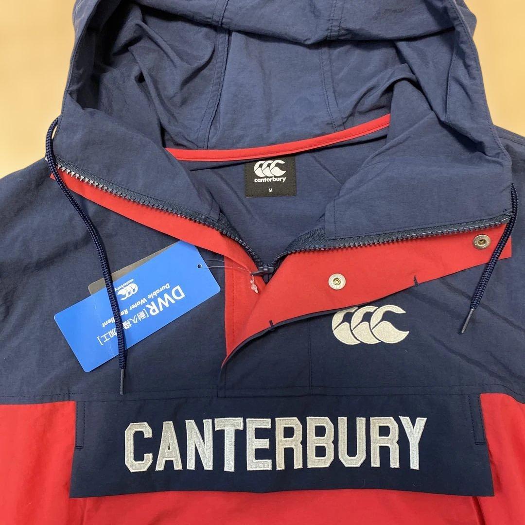 新品未使用、タグ付！CANTERBURY フード付きアノラック ピステ Mサイズ