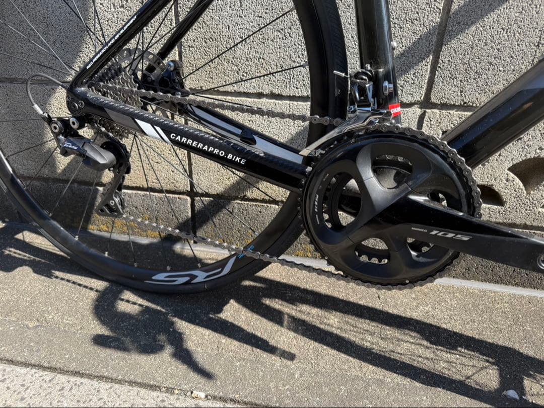 CARRERA ER01 カーボンフレーム ロードバイク　105 DISC