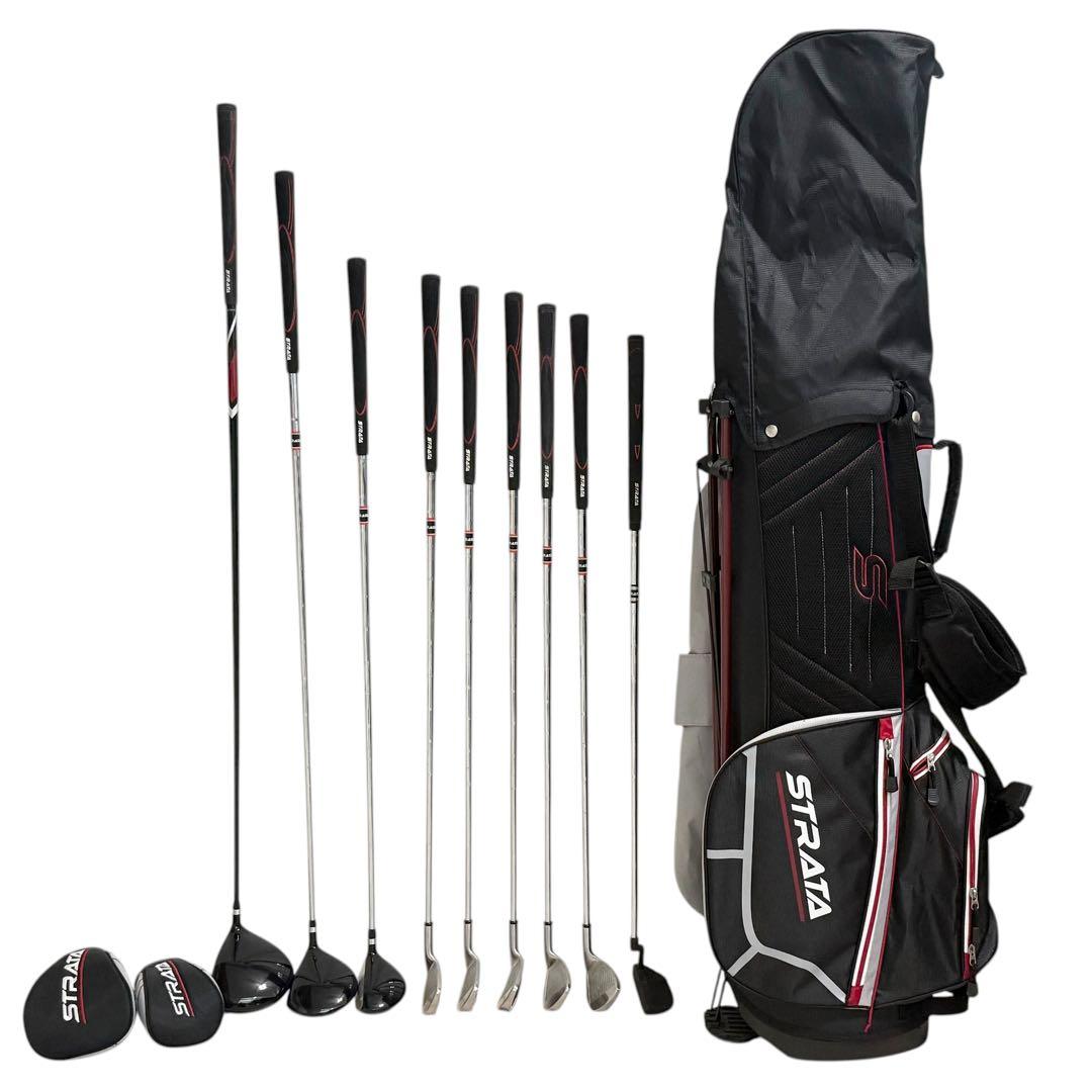 【希少】 Callaway STRATA レフティ ゴルフセット メンズ 9本