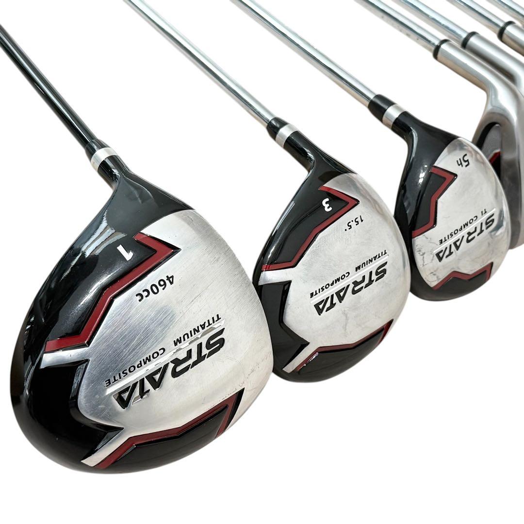 【希少】 Callaway STRATA レフティ ゴルフセット メンズ 9本