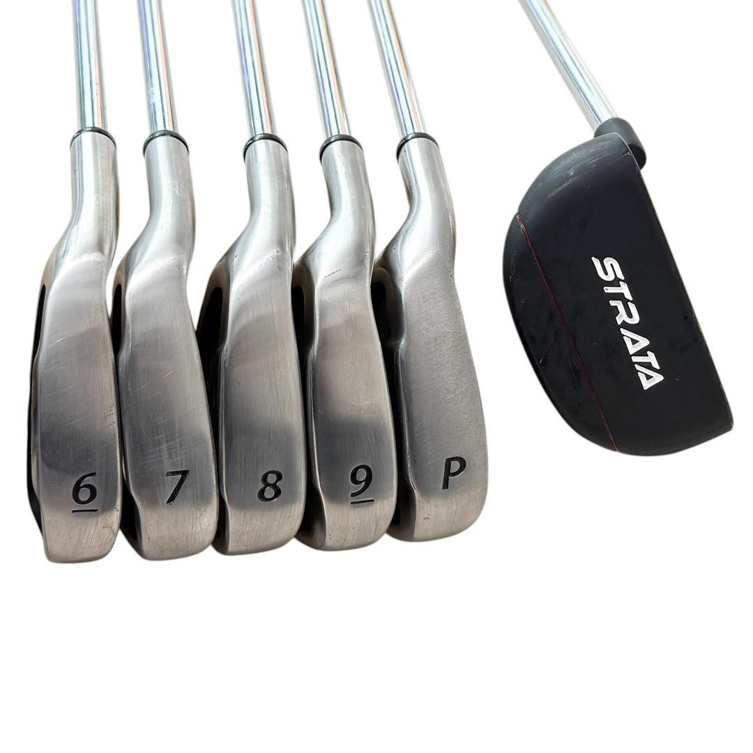 【希少】 Callaway STRATA レフティ ゴルフセット メンズ 9本