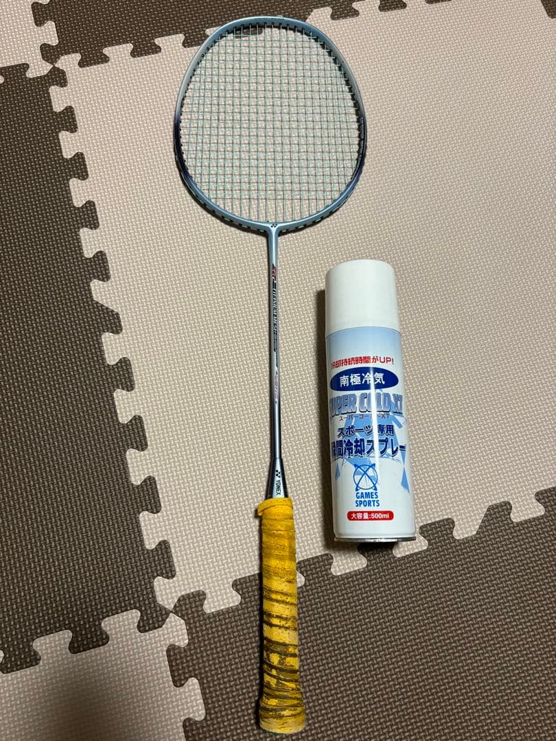 YONEX ヨネックス バドミントン ラケット Ti2 冷却スプレー チタニウム