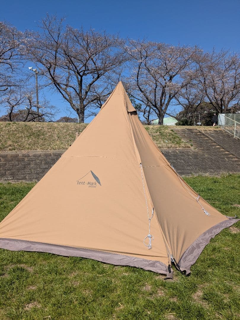 テンマクデザイン　サーカスTC DX　ワンポールテント　おまけファスナーサポート