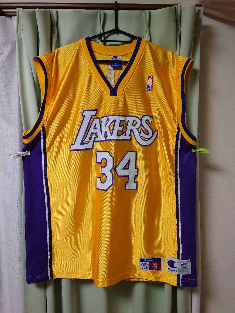 Champion レイカーズ シャック バスケタンク 52 オーセンティック