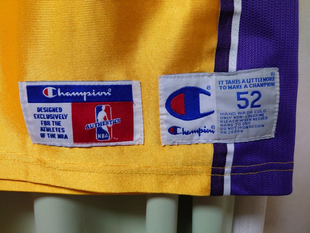 Champion レイカーズ シャック バスケタンク 52 オーセンティック