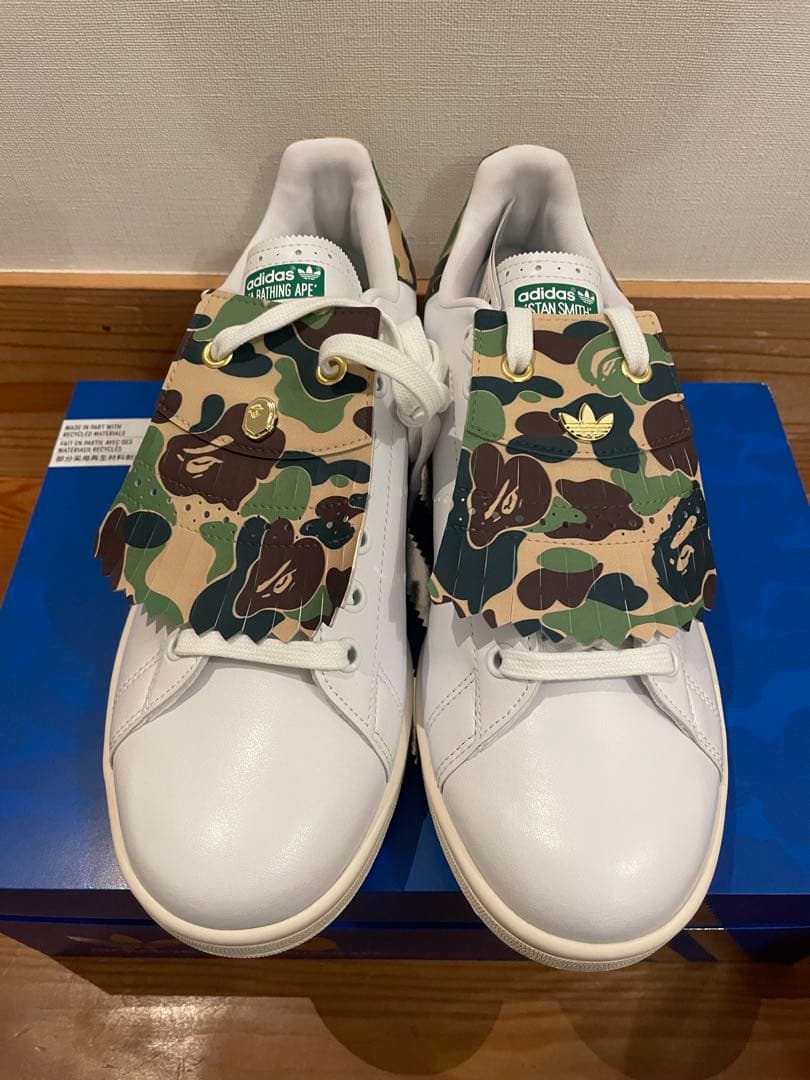 新品　27.0 adidas STAN SMITH A BATHING APE