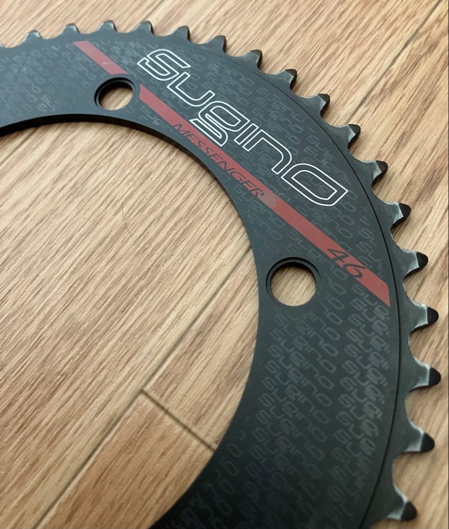 スギノPJ130RZ 46T メッセンジャー　チェーンリング