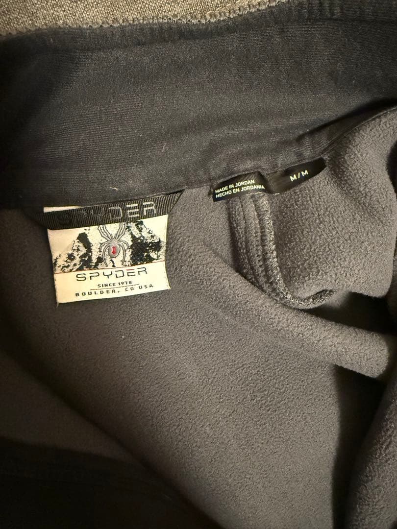 スキー SPYDER half zip sweater
