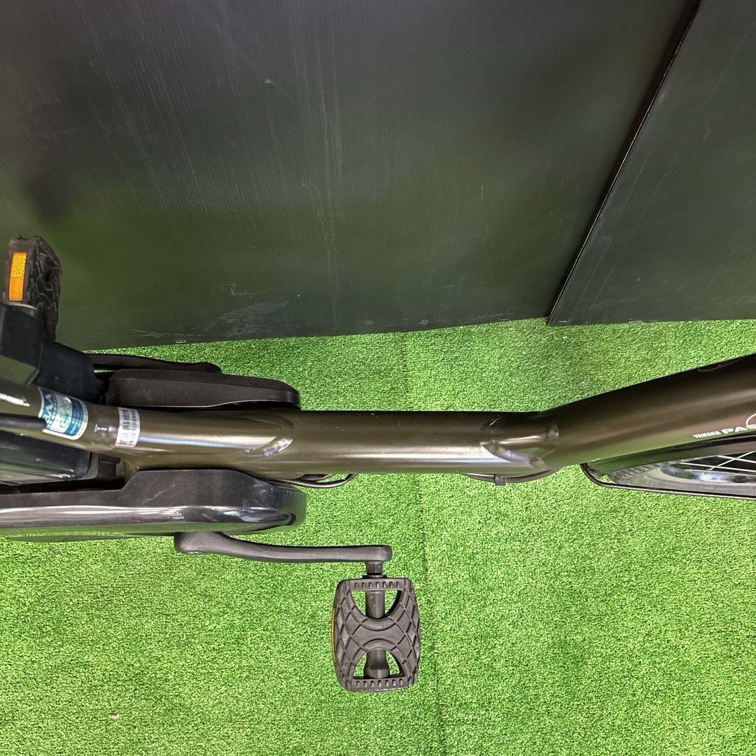 電動自転車 YAMAHA PAS kiss カーキ 3人乗り対応　15