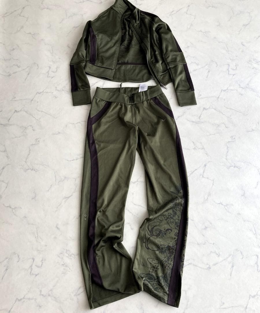 【美品】NIKE ナイキ セットアップ 丈短 トラックジャージセットアップ
