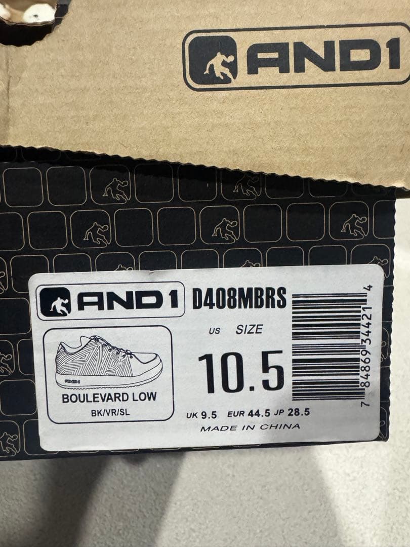 AND１　BOULEVARD LOW 28.5