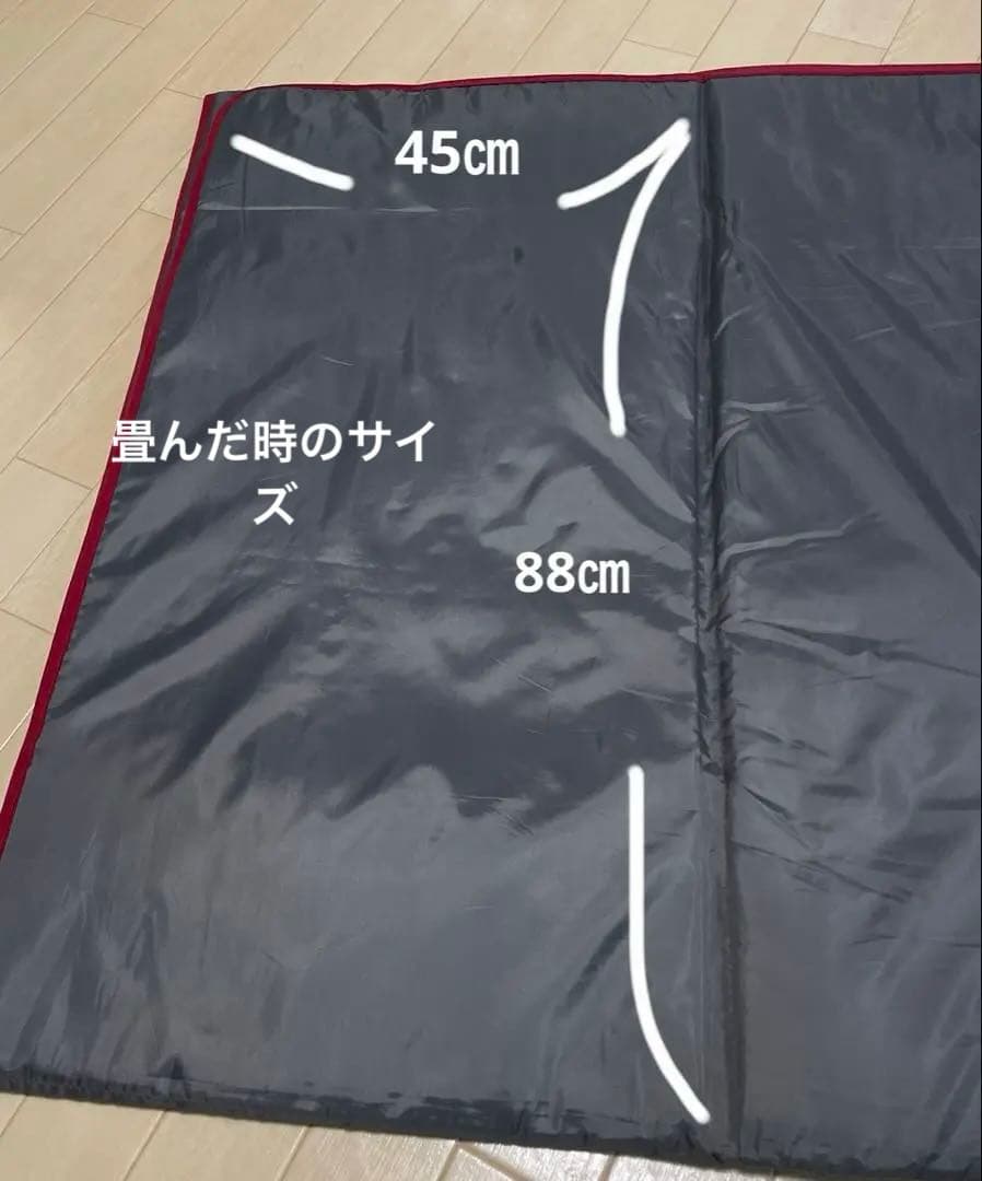  peak フロアマット防水 収納バッグ グレー