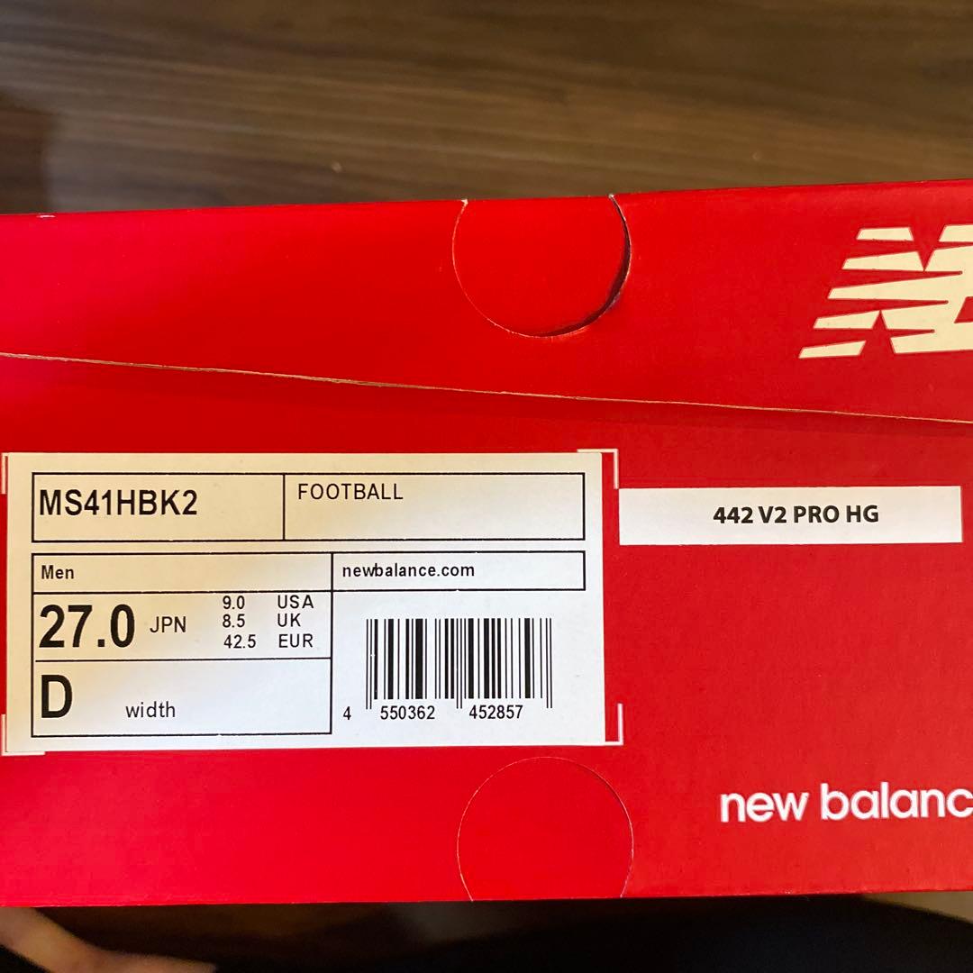 シューズ New Balance 442 V2 PRO HG 27.0cm