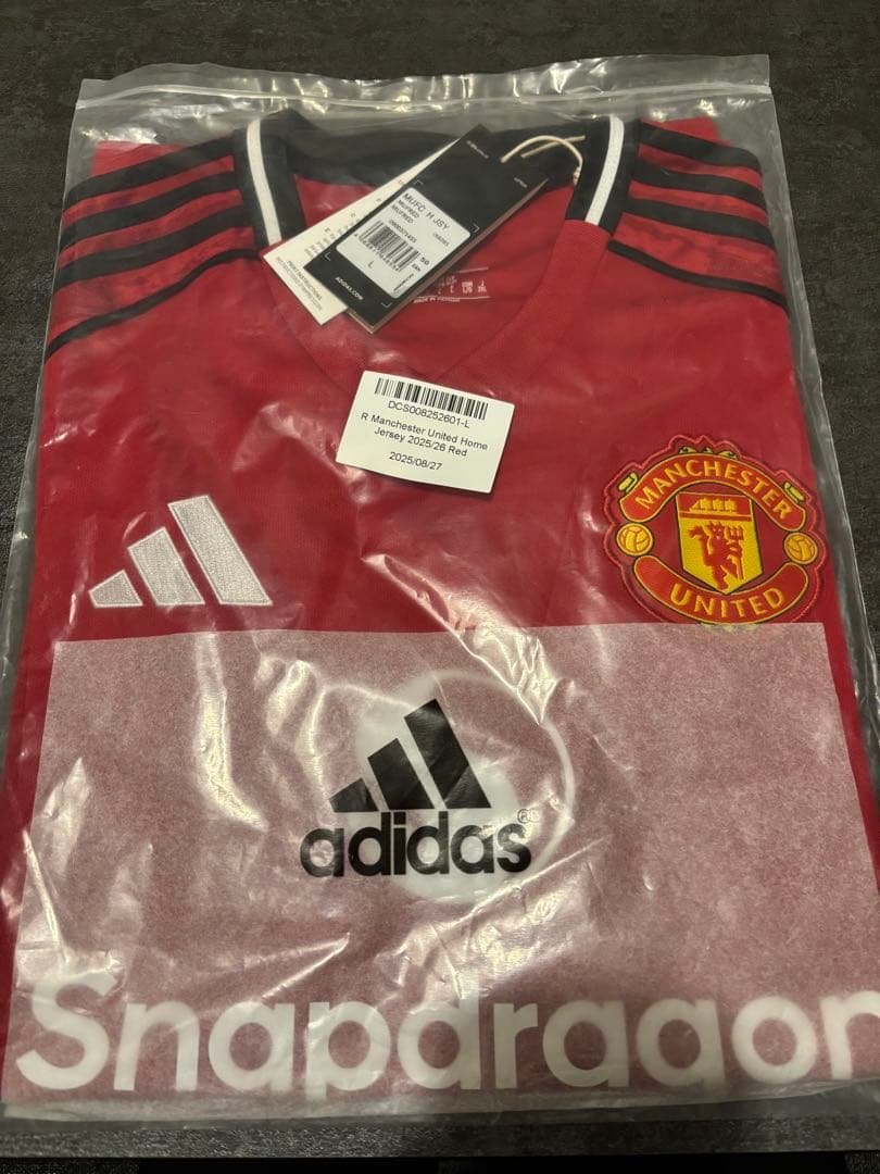 adidas マンチェスターユナイテッド2025-26 ホーム ユニフォーム新品