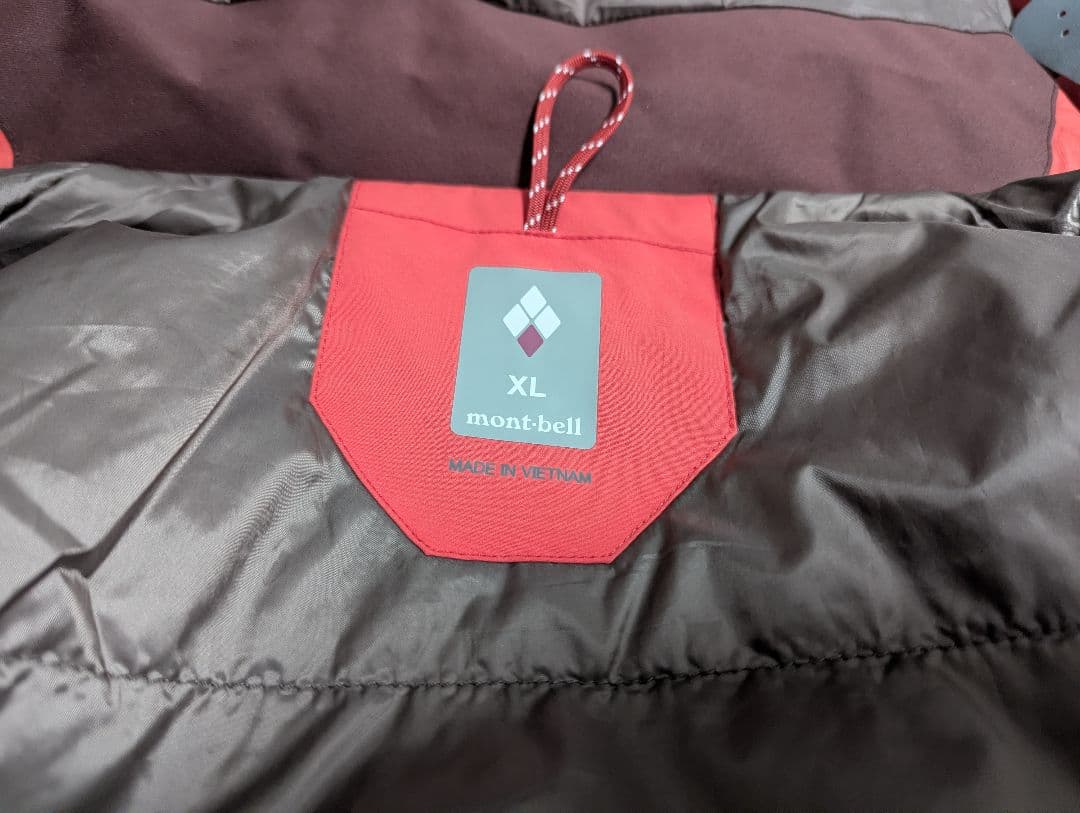 mont-bell ストームパーカ 赤 スキーウェア 女性用　XL