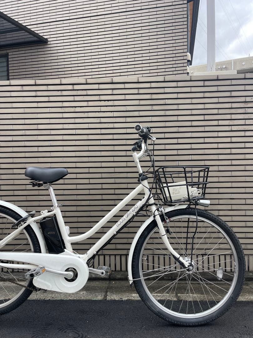 ブリヂストン電動アシスト自転車 ホワイト 26インチ26ABTR01