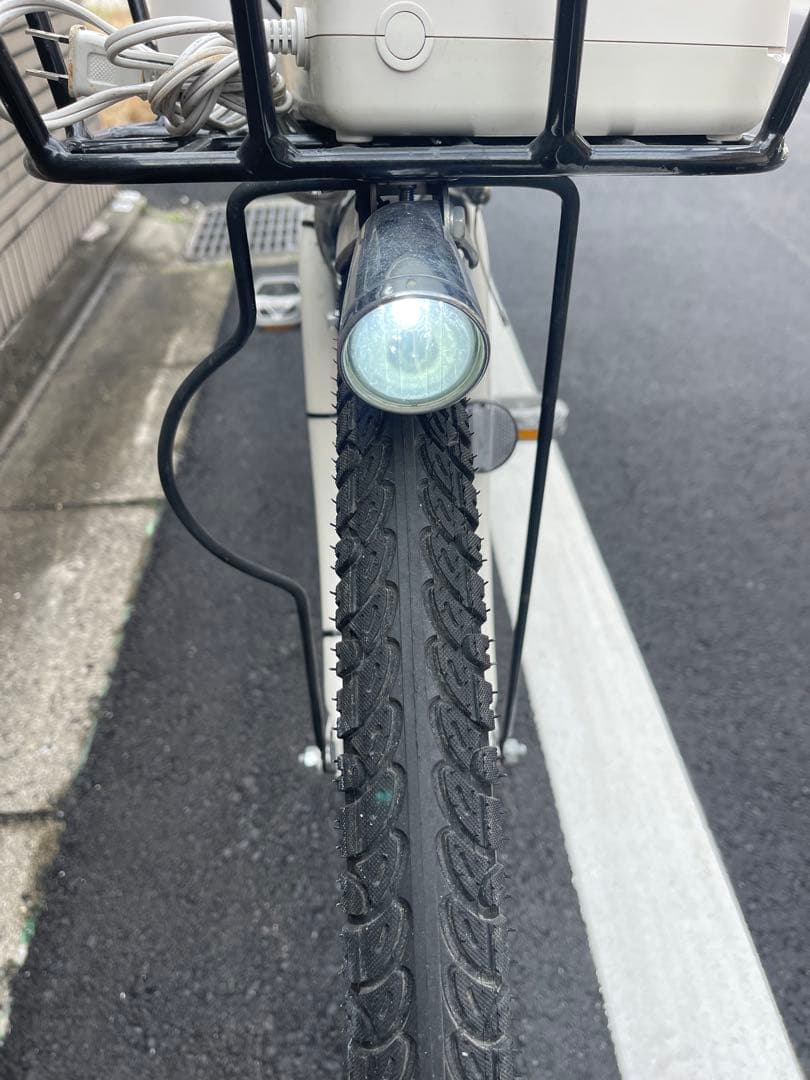 ブリヂストン電動アシスト自転車 ホワイト 26インチ26ABTR01