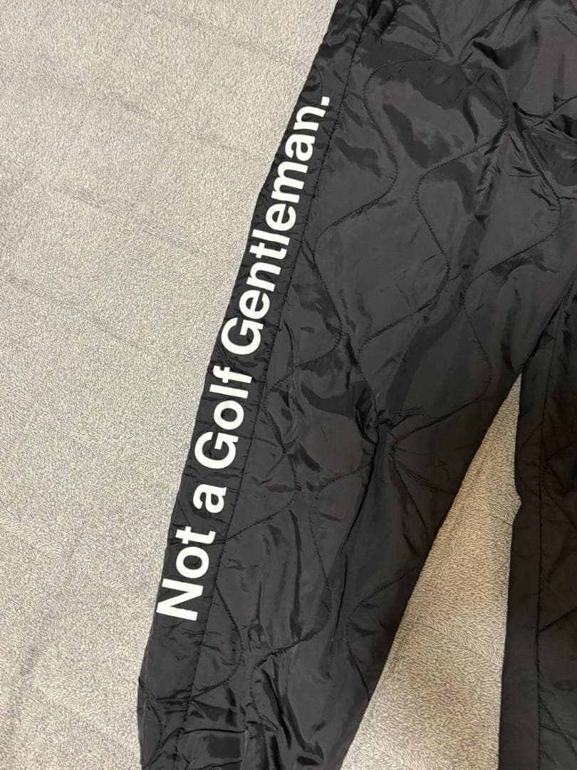 Captains Helm Golf 防寒中綿 セットアップ　ブラック　L