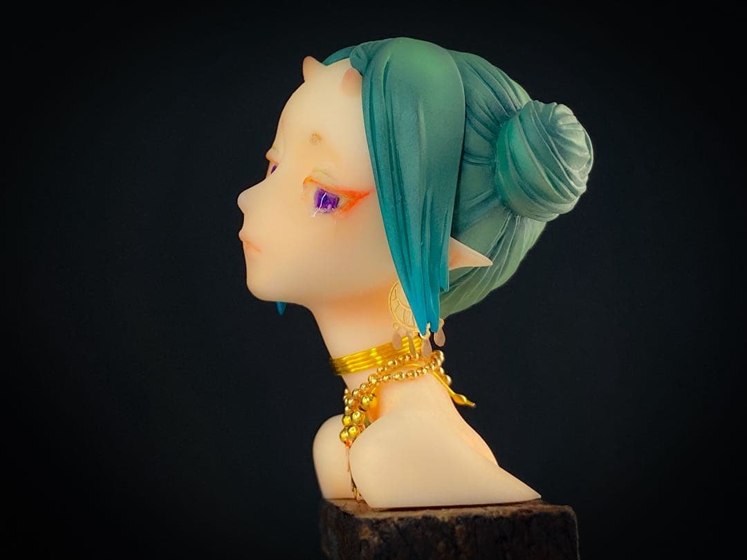 完成品　植物少女園　鬼子母神　ハリティー　フィギュア　ガレージキット　ワンフェス