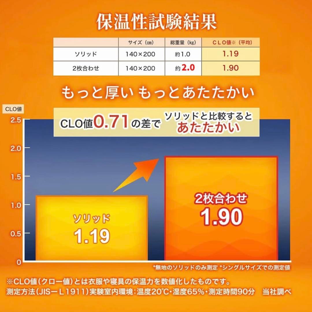 極暖 二枚合わせ 毛布 ダブル 新品 厚手 ブランケット あったか 掛け毛布