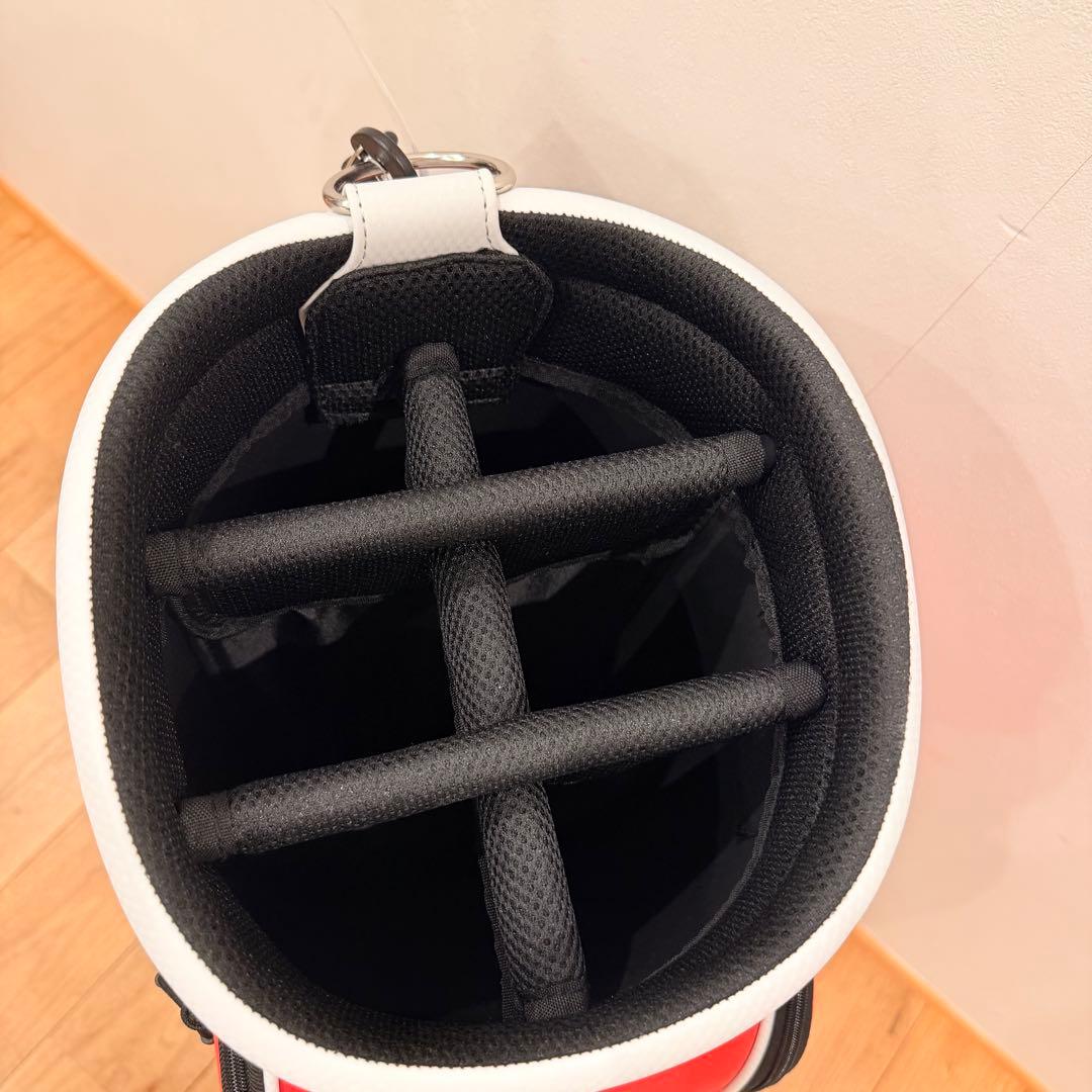 西村優菜 直筆サイン キャディバッグ 2021 優勝 非売品 住友生命 デサント