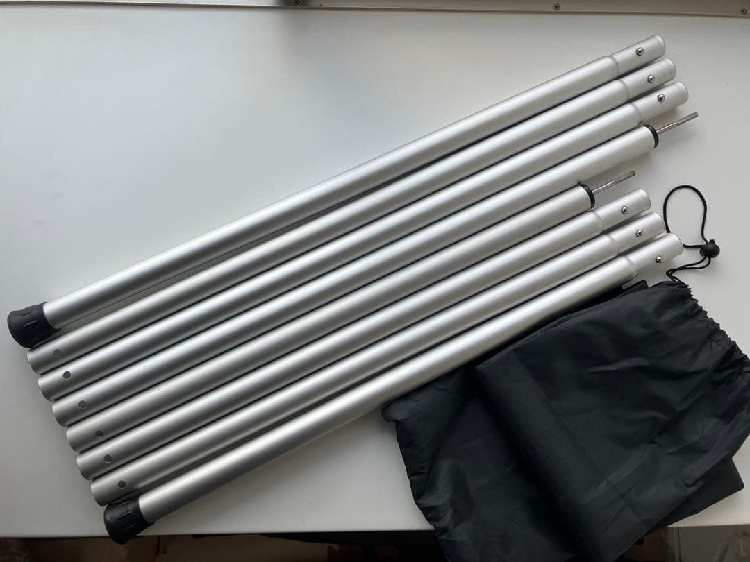 スノーピーク　ウイングポール　280cm 240cmセット
