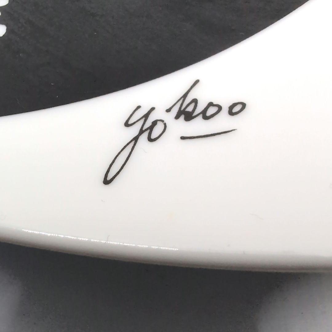 天使が集う、パーティ・プレート　　大皿　森永製菓100周年記念　横尾忠則氏
