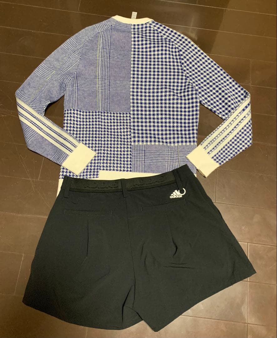 adidas ゴルフウエア　セットアップ