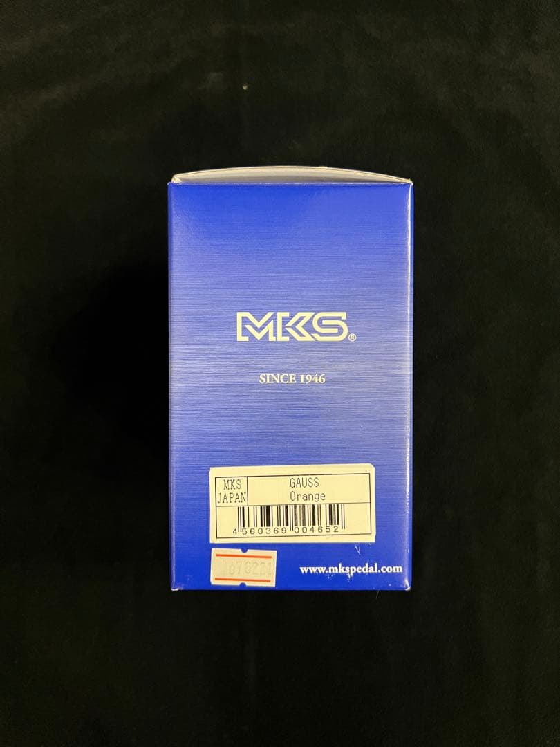 (絶版品)ミカシマMKS 三ヶ島フラットペダル GAUSS ガウス オレンジ