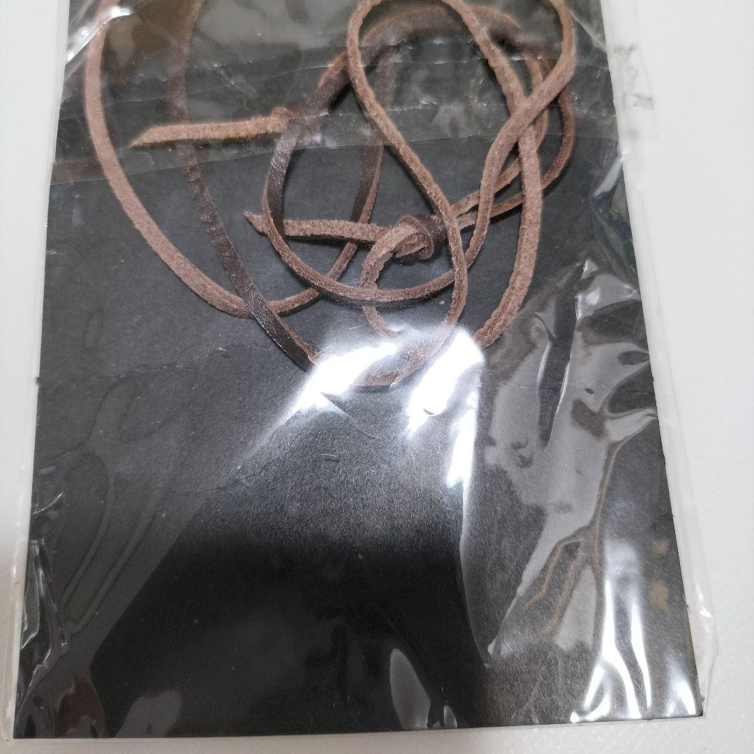 石井竜也【米米CLUB】　矢尻のペンダント オニキスブラック　美品中古