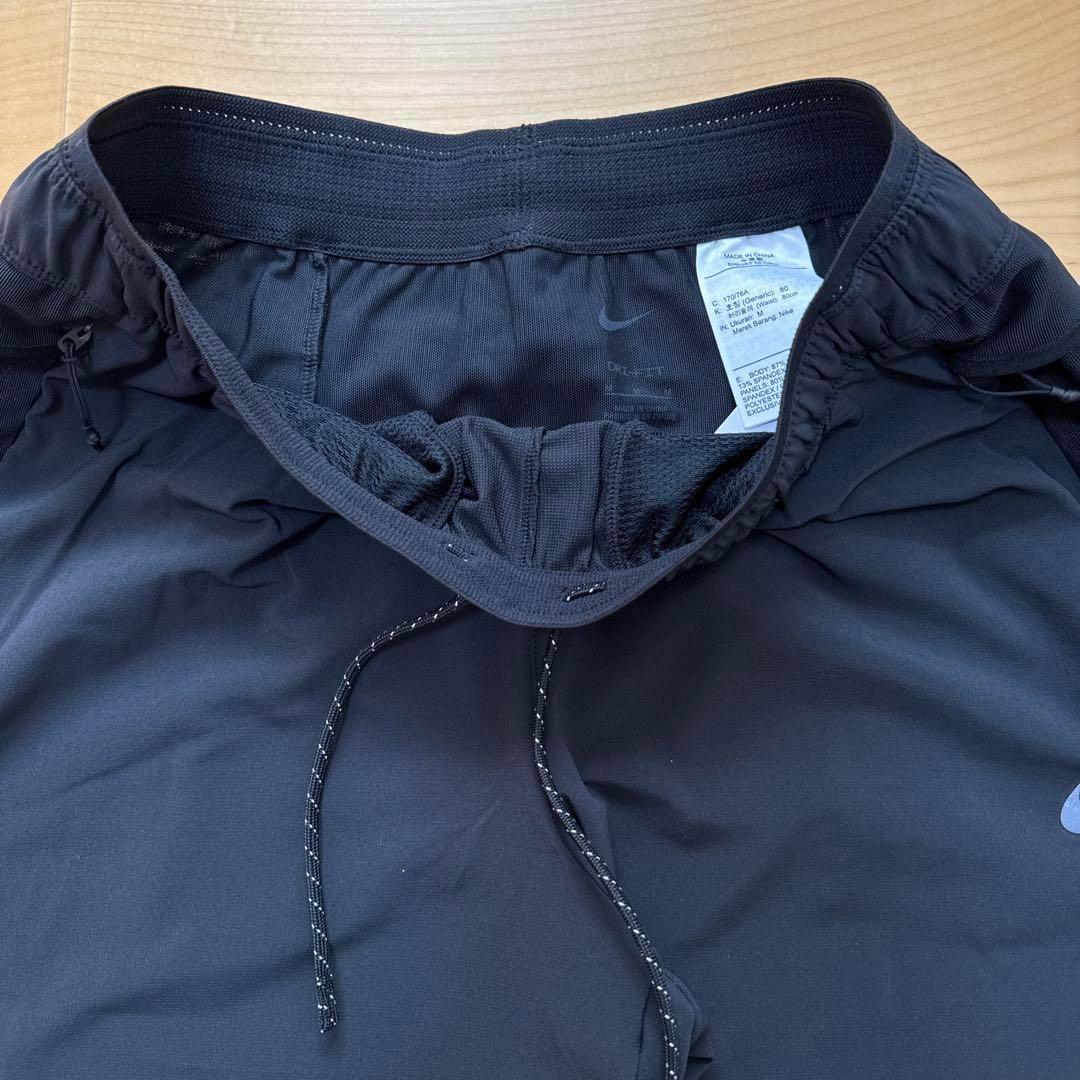 NIKE ランニングパンツ　ロングパンツ　ドライフィット　メンズ　黒　M 新品