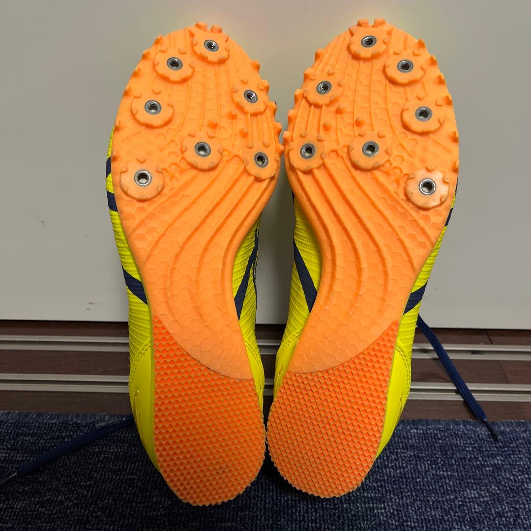 asics/27cm陸上スパイク一式　【土用とオールウェザー用ピン付き】