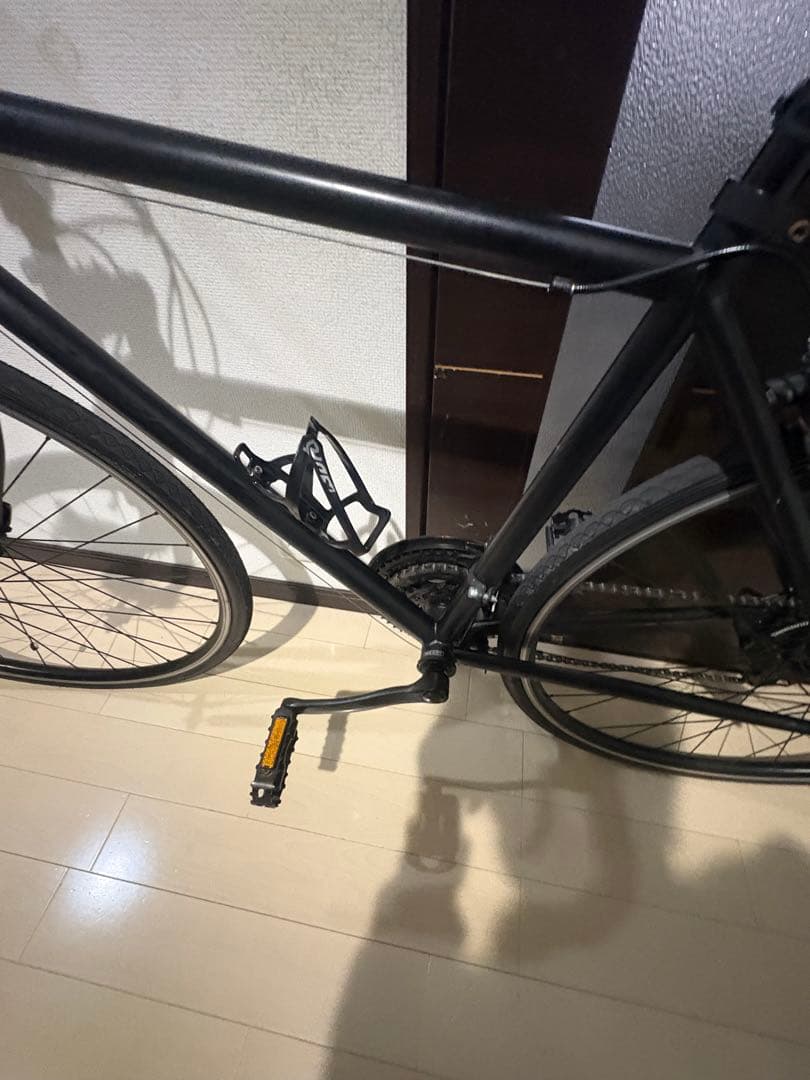 ブラック アルミロードバイク ロードバイククロスバイク早い者勝ち！