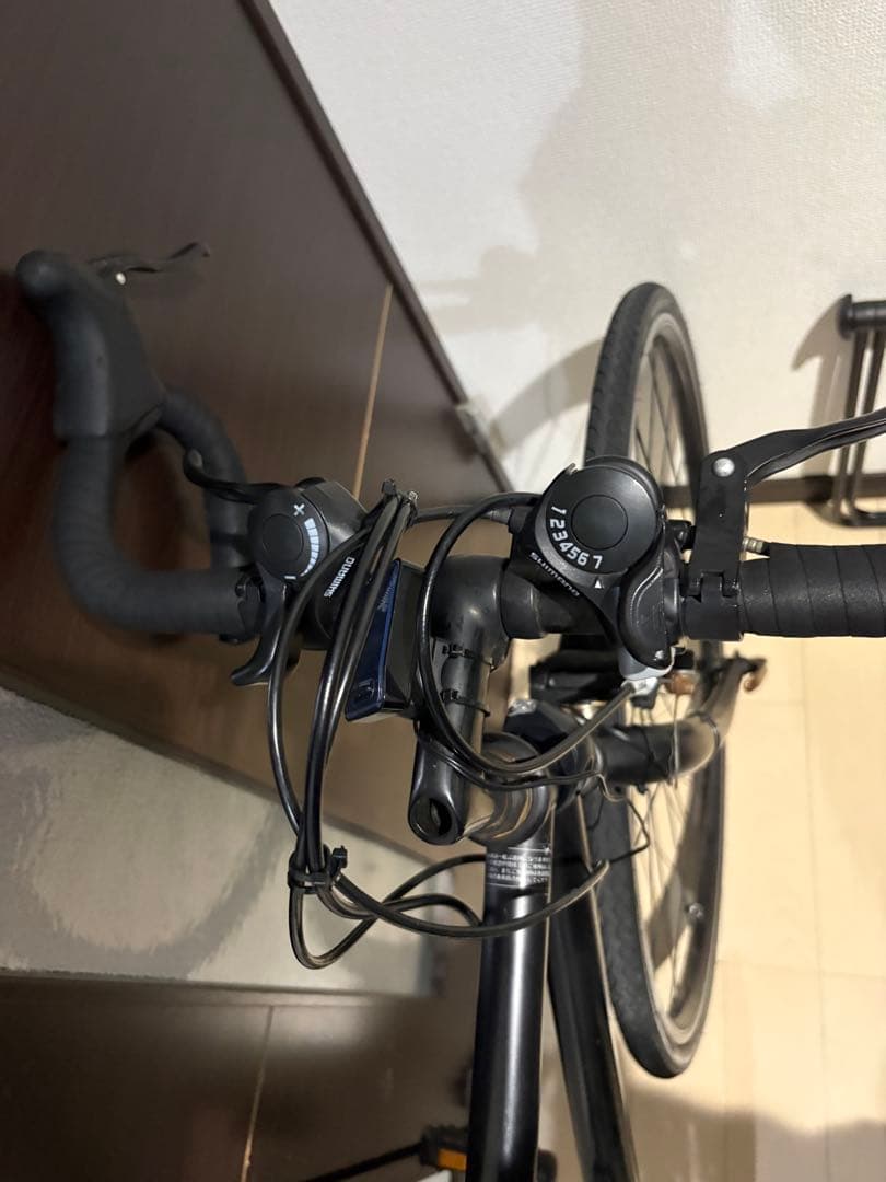 ブラック アルミロードバイク ロードバイククロスバイク早い者勝ち！