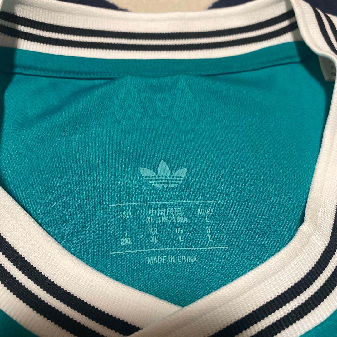リバプール Adidas ターコイズ　ユニフォーム　2XL