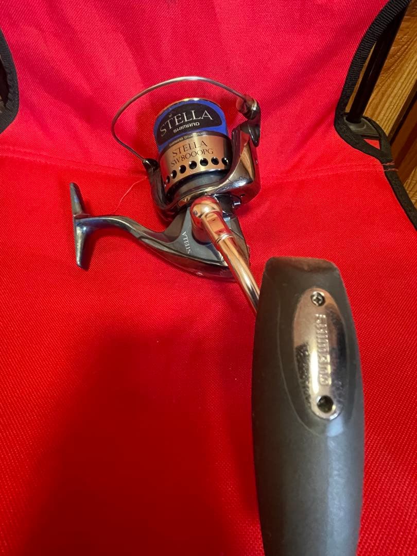 SHIMANO STELLA SW8000 スピニングリールと替えスプール